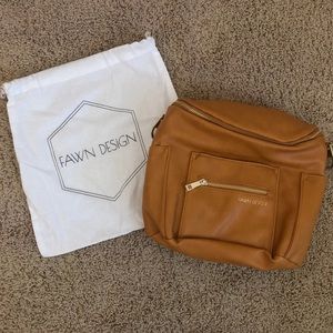 Fawn Design; Honey (Mustard) Mini Backpack Bag